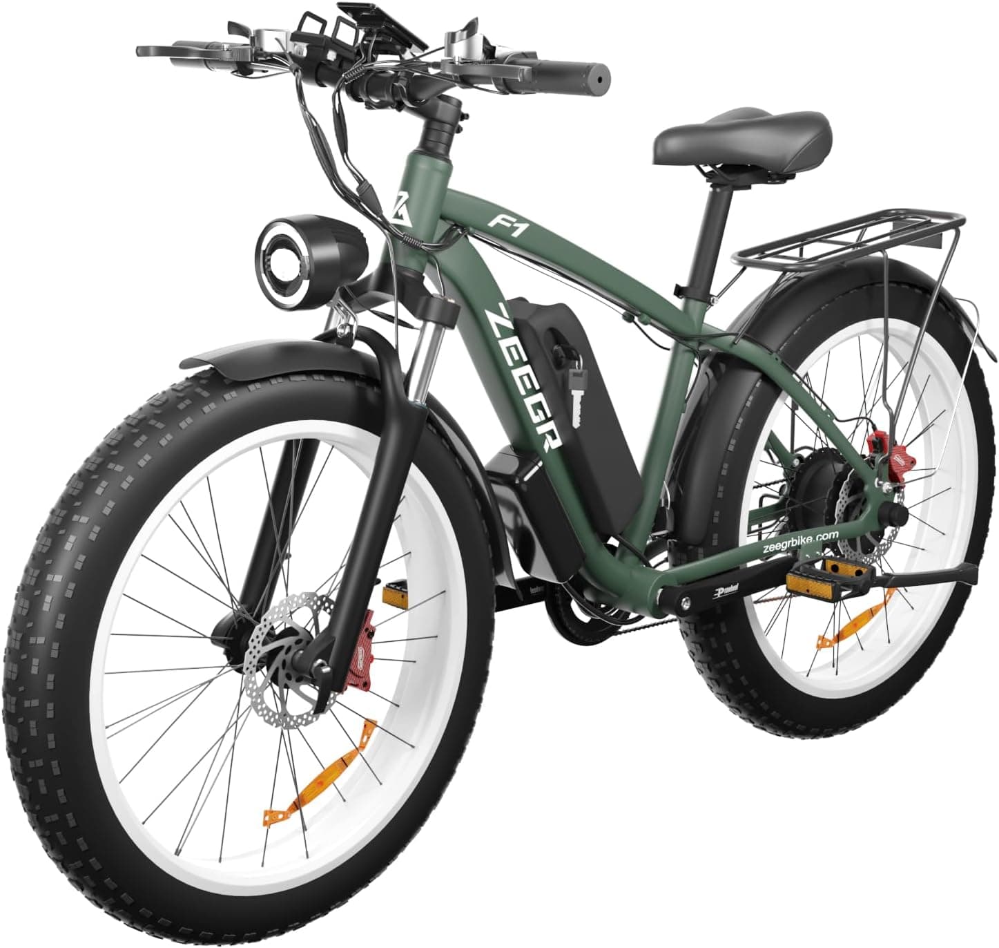 BoomBike Electric Bike F1 All-Terrain Fat Tire E-Bike 26" 1000W 48V 16AH - Boombike