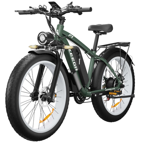 wholesale Boombike Zeegr F1 Electric Bike Fat Tire 26" 1000W 31mph 60Miles All-Terrain